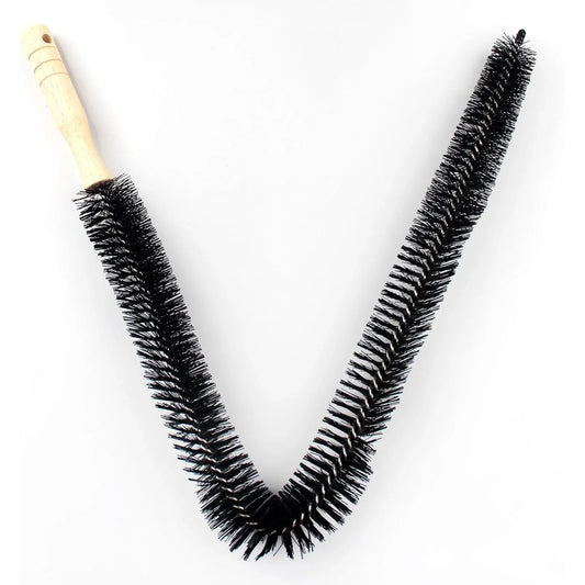 Long Handle Flexible Radiator Cleaning Brush – 70 cm, Dry & Wet Dust-Binding Cleaner, Black - Gomix Brands Outlet