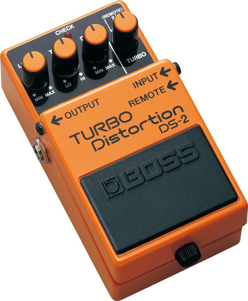 BOSS DS-2 Turbo Distortion Pedal with Dual Turbo Modes