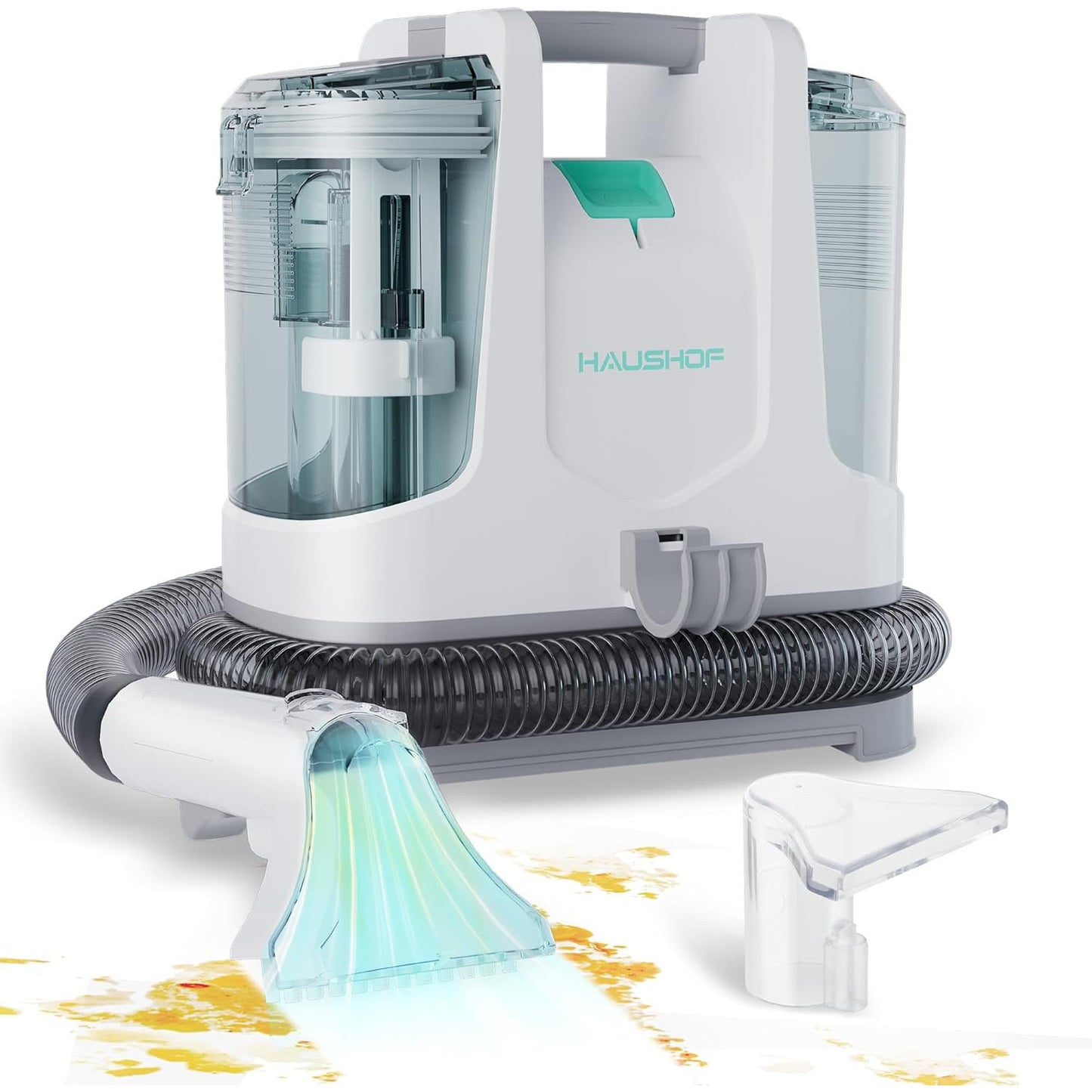 HAUSHOF Portable Handheld Carpet Spot Cleaner for Pet Stains