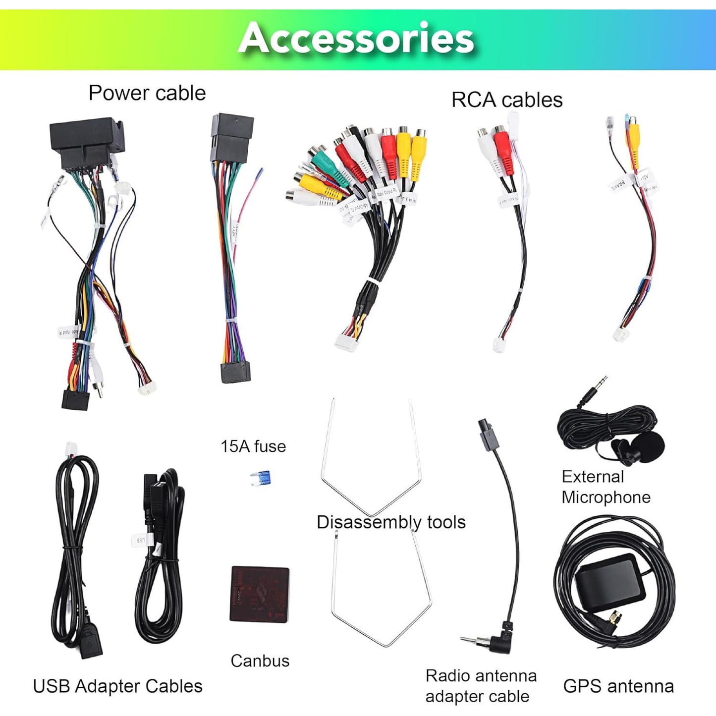 Amaseaudio Android 14 7-Inch Car Stereo with Wireless CarPlay