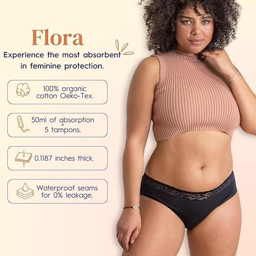 Organic Cotton Ultra-Absorbent Reusable Menstrual Brief - Gomix Brands Outlet