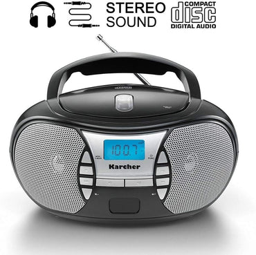 Karcher RR 5025-B Portable CD Player FM Radio