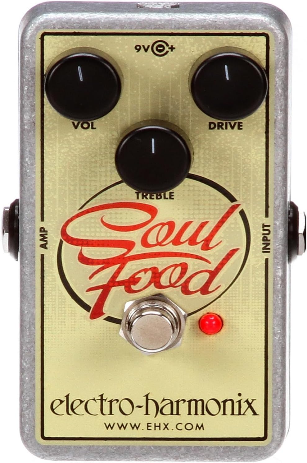 Electro-Harmonix Soul Food Transparent Overdrive Pedal Classic Tube Tone