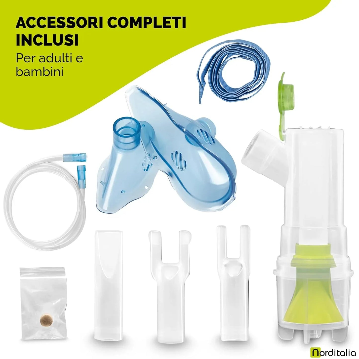 Norditalia Drop Quiet Portable Aerosol Nebulizer for Adults and Children - Gomix Brands Outlet