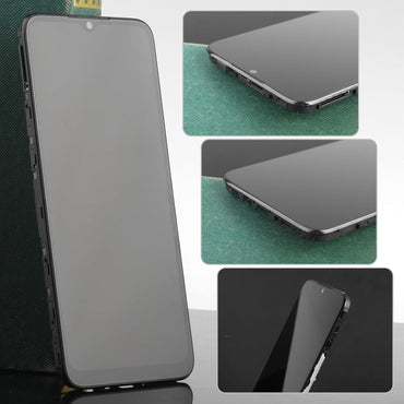 YHX-OU 6.5" TFT Display with Frame for Honor 70 Lite Black
