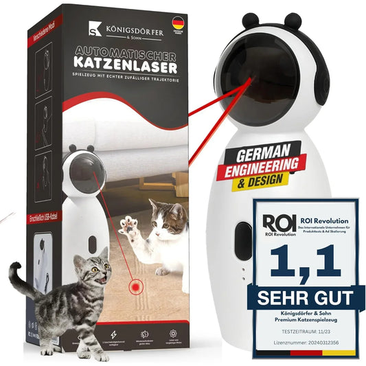 Interactive Automatic Laser Pointer Cat Toy by Koenigsdoerfer & Sohn - Gomix Brands Outlet