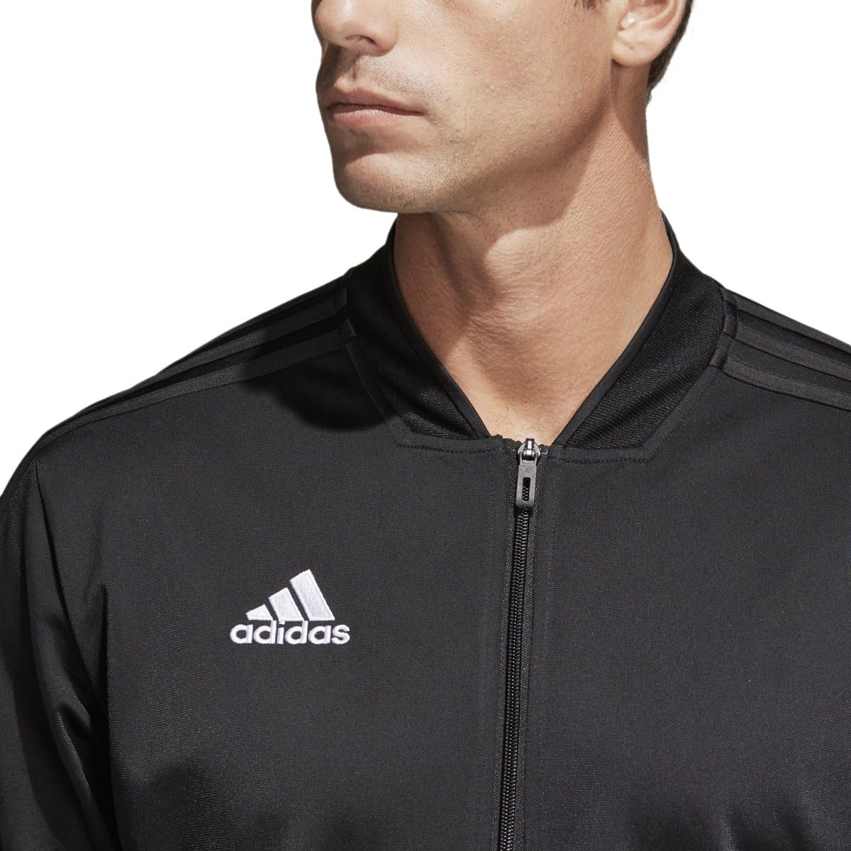 adidas Men's Condivo18 Polyester Track Jacket – Lightweight, Breathable, Sportswear