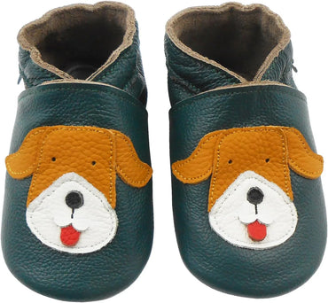 Basrakids Soft Leather Flat Shoes for Infant Boys and Girls. - Gomix Brands Outlet