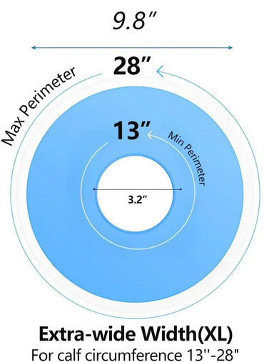 YUNCHI Waterproof Extra Wide Leg Cast Cover for Shower - Gomix Brands Outlet