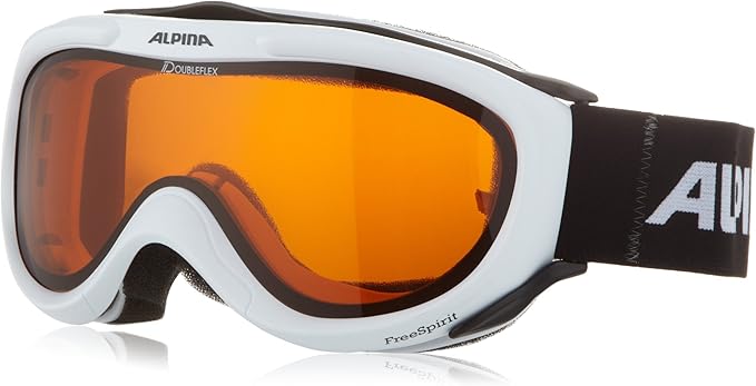 ALPINA FreeSpirit Hybrid Mirror Ski Goggles for Adults