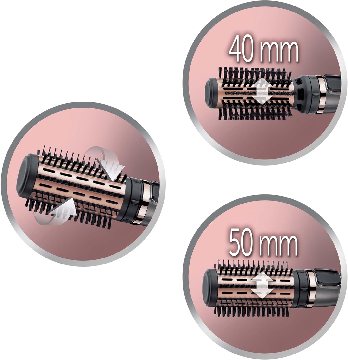 Remington Keratin Protect 1000W Rotary Blower Brush with Ceramic