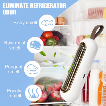 Mini USB Rechargeable Refrigerator Deodorizer – Fresh Odor Eliminator