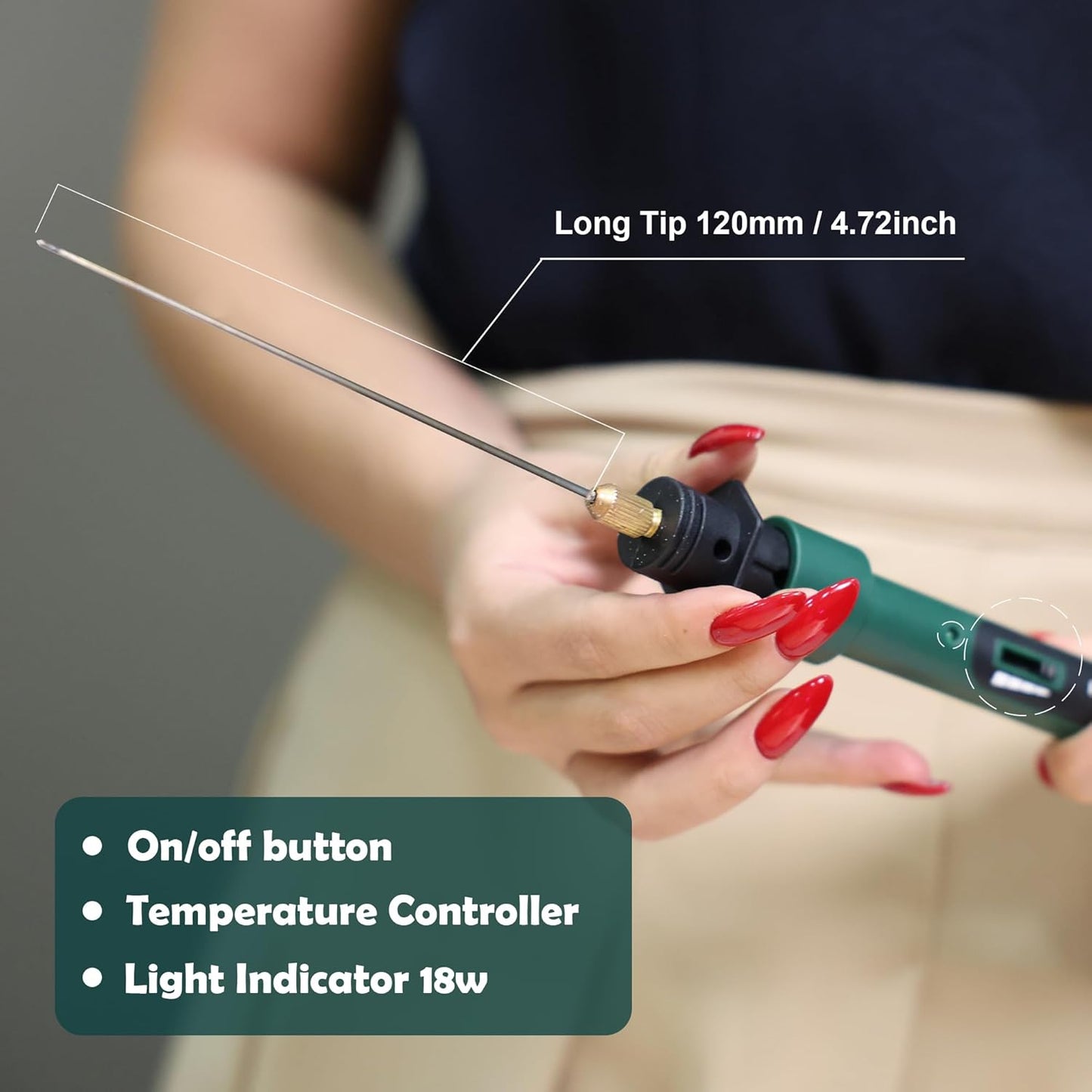 WINONS Hot Wire Foam Cutter with Temperature Controller and Light Indicator 18W