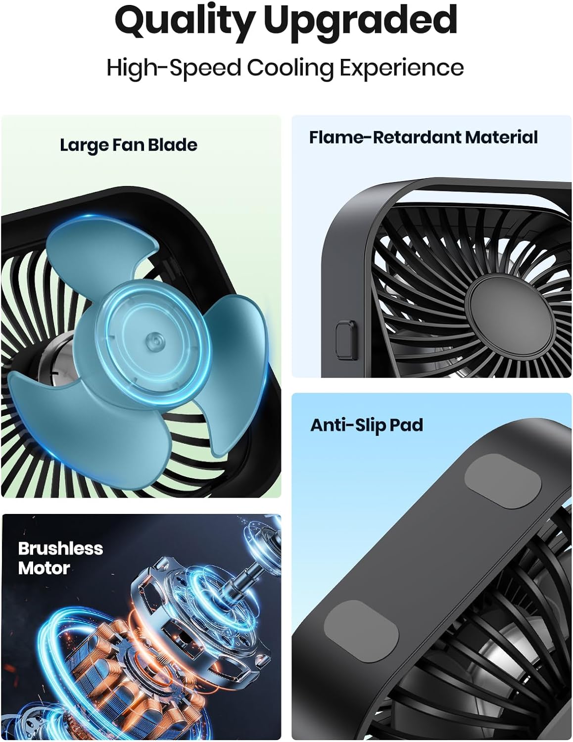 TOPK USB Fan