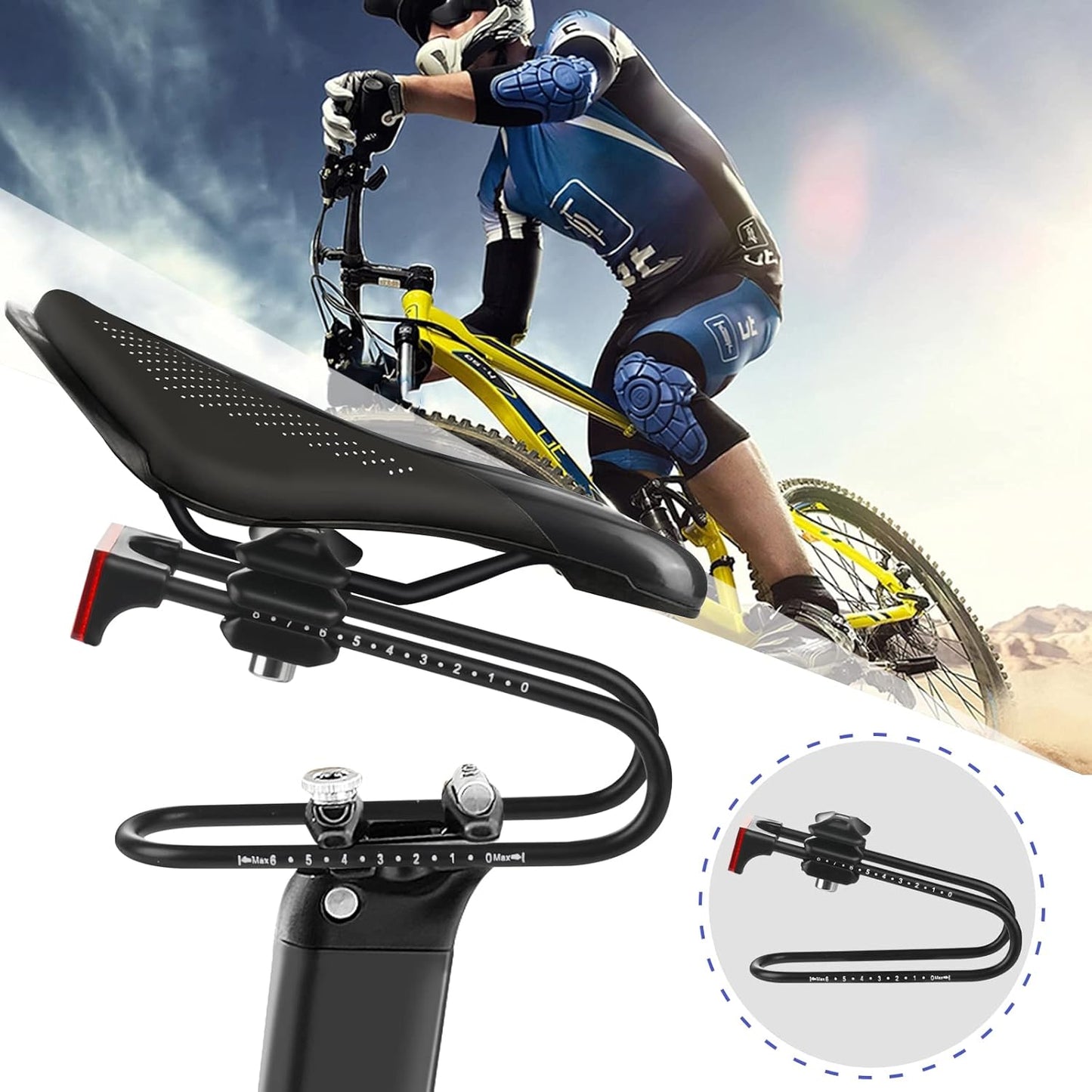 Foreverup Shock-absorbing Bicycle Seat Post Damper