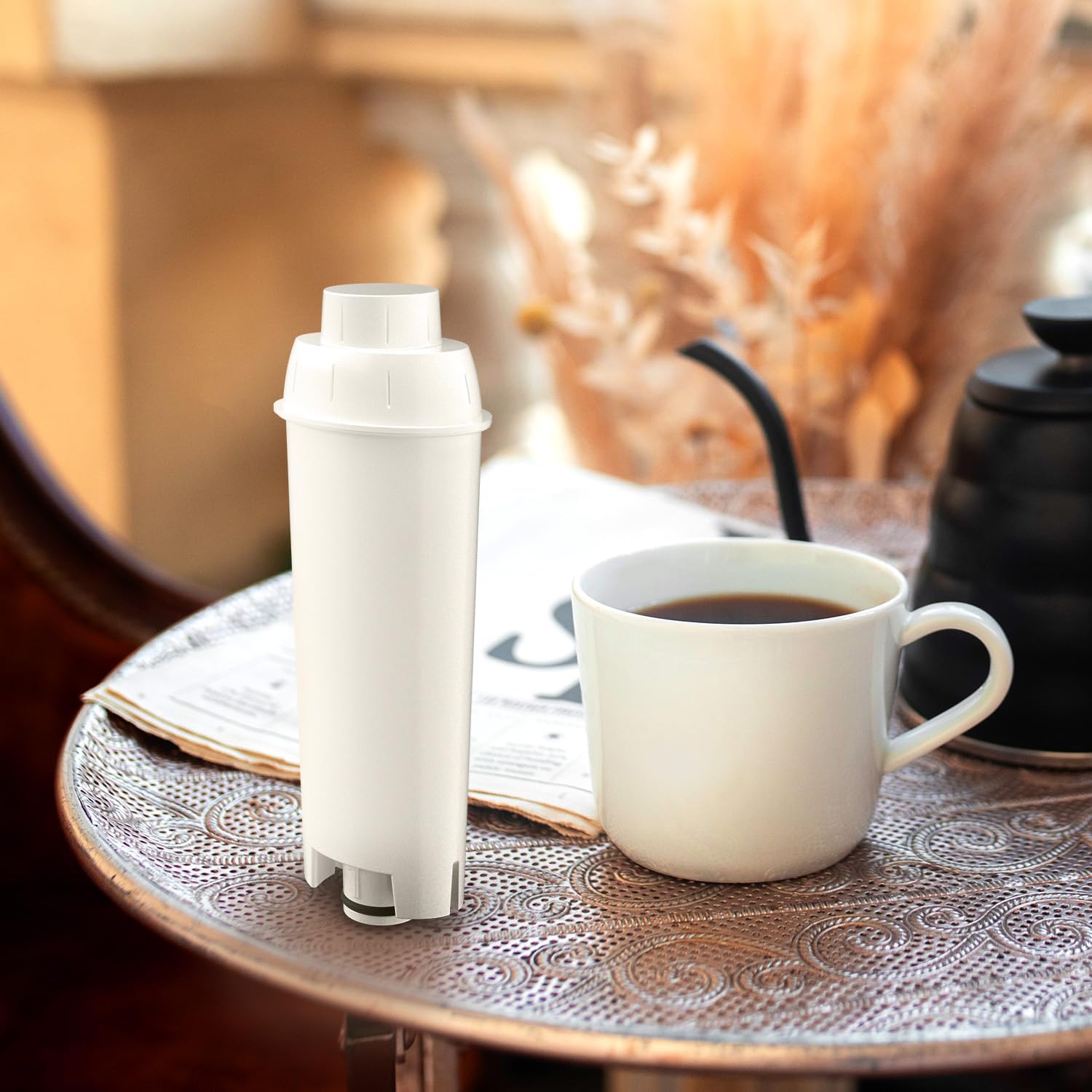 Sillar 6-Pack DeLonghi Coffee Machine Water Filter – Premium Carbon