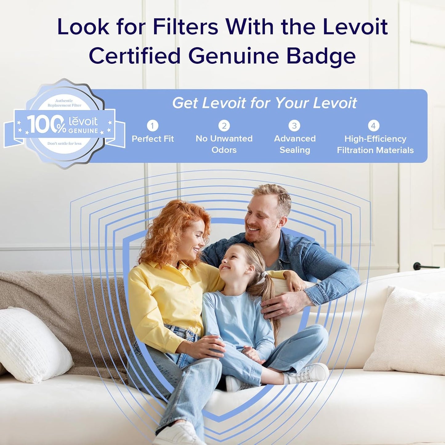 LEVOIT Smart WiFi Air Purifier: HEPA Filter, Alexa Control, Large Room Coverage
