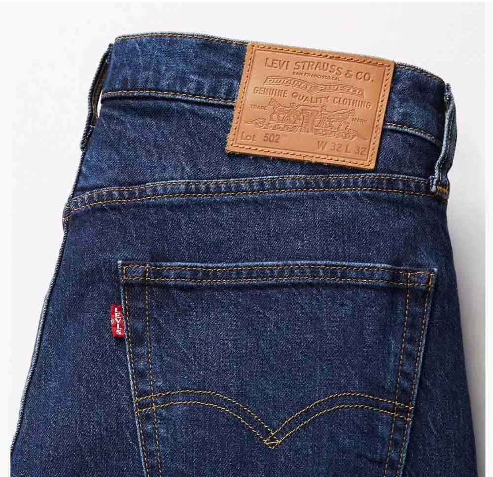 Levi's 502 Men's Taper Jeans – Classic Stretch Denim Fit