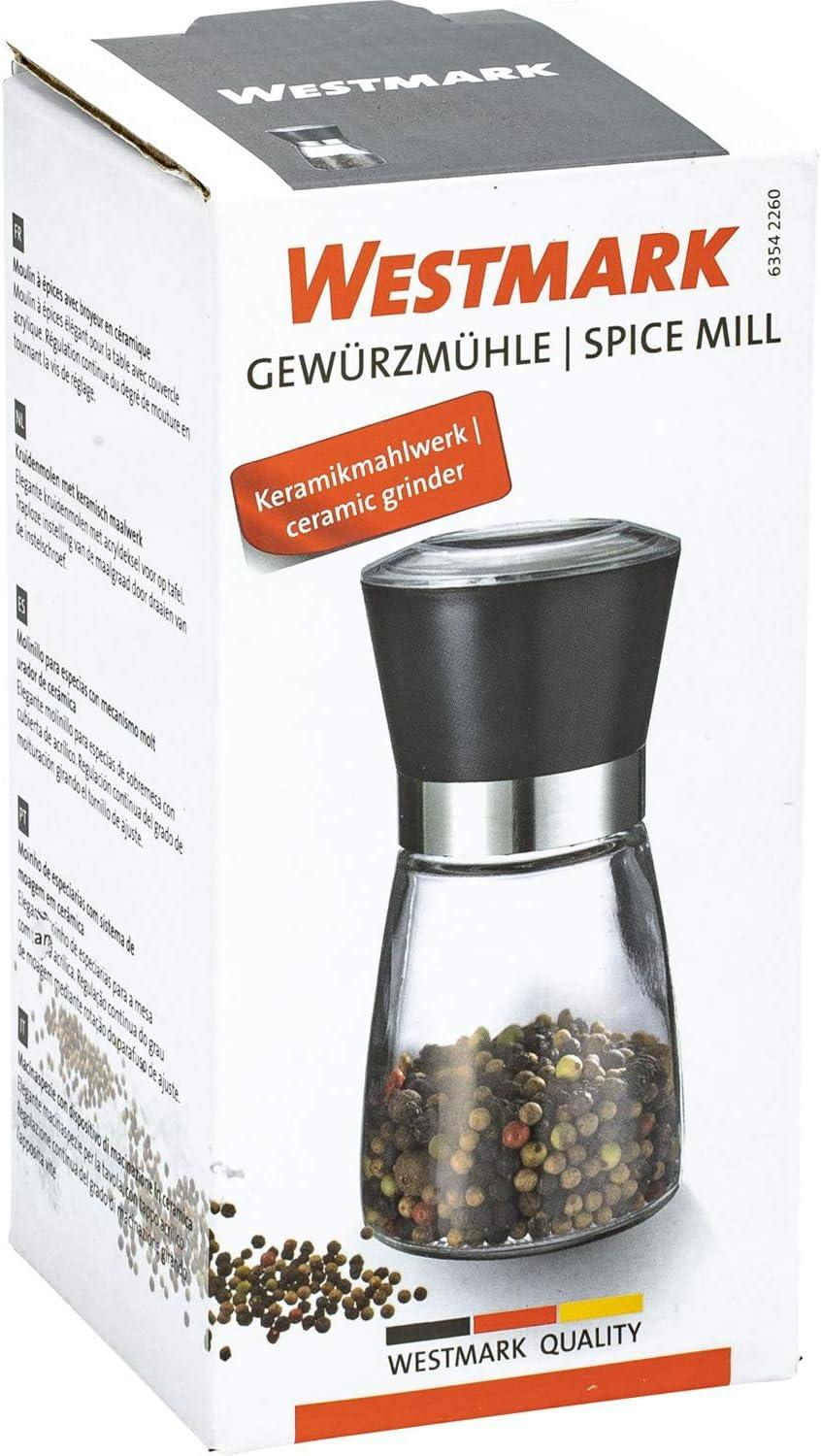 Westmark Ceramic Spice Mill with Adjustable Grind for Tabletop Use - Gomix Brands Outlet