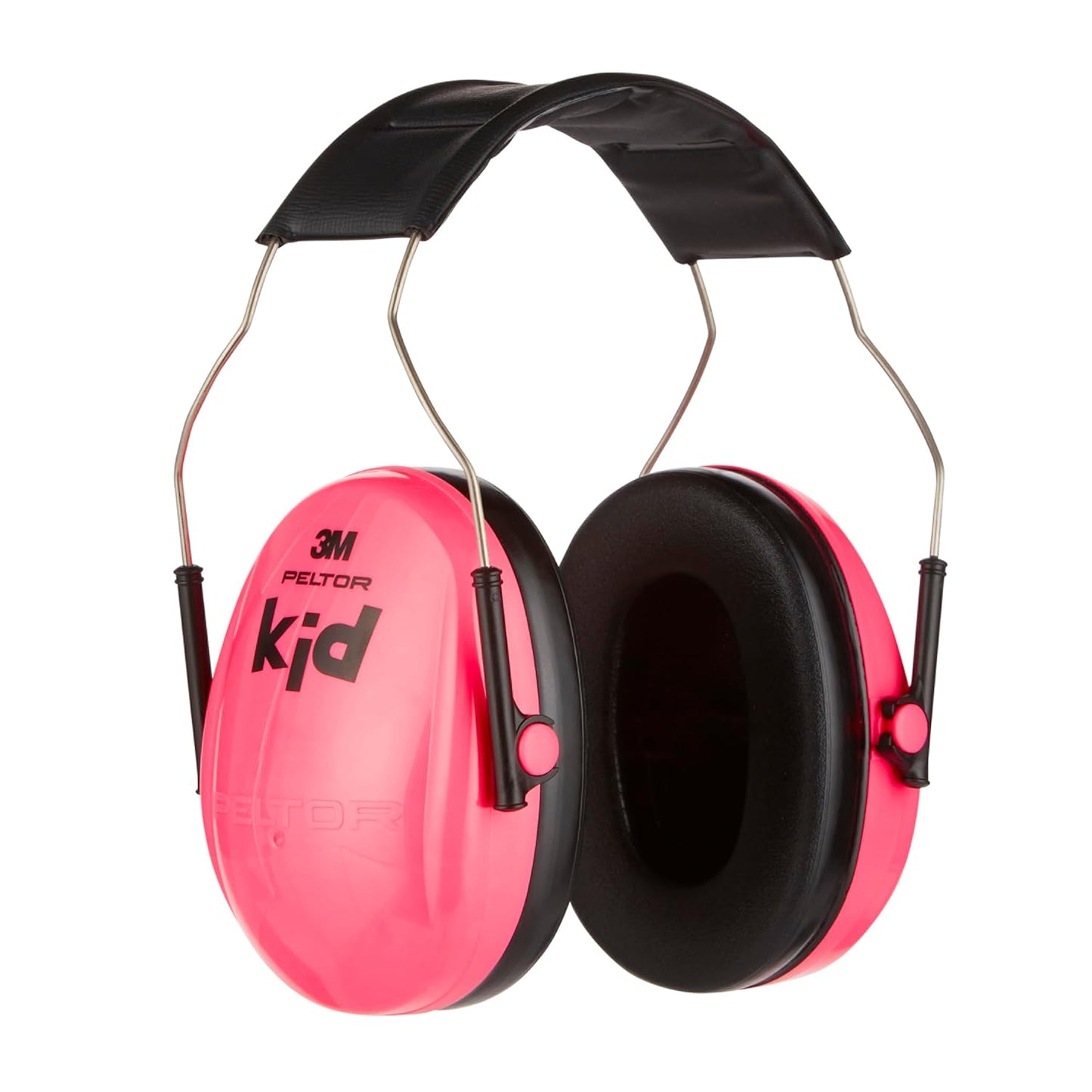 3M PELTOR Kid Pink Ear Defenders: Adjustable Headband Hearing Protection for Children
