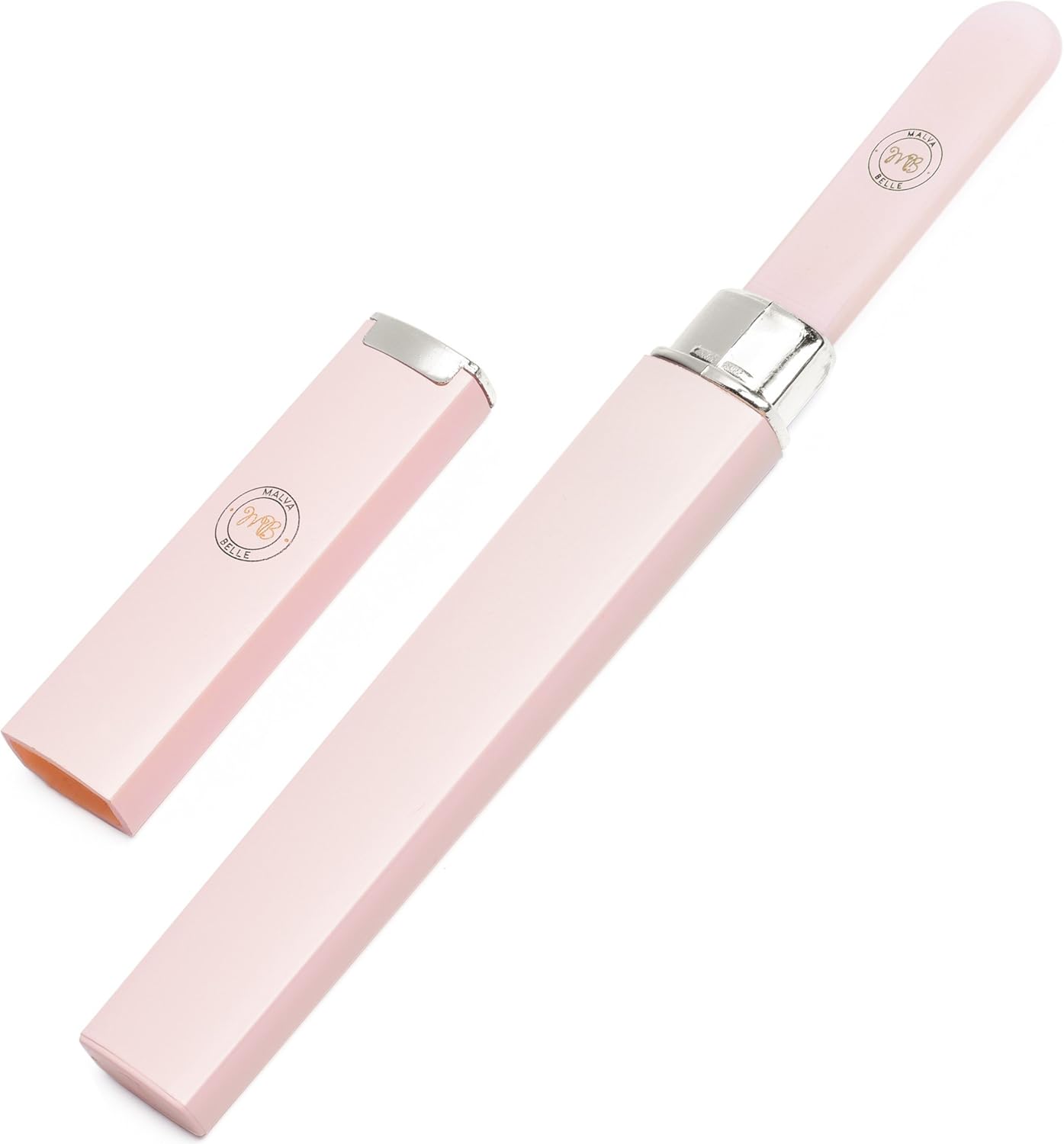Malva Belle Pink Crystal Glass Nail File with Dual‑Side 3mm