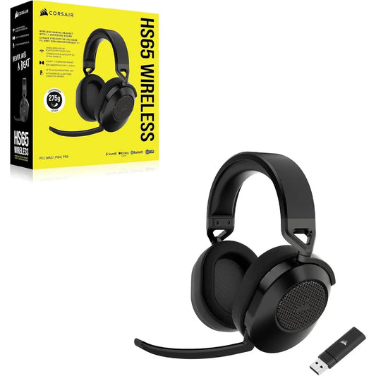 Corsair HS65 Wireless Gaming Headset with Dolby 7.1 and Bluetooth - Gomix Brands Outlet