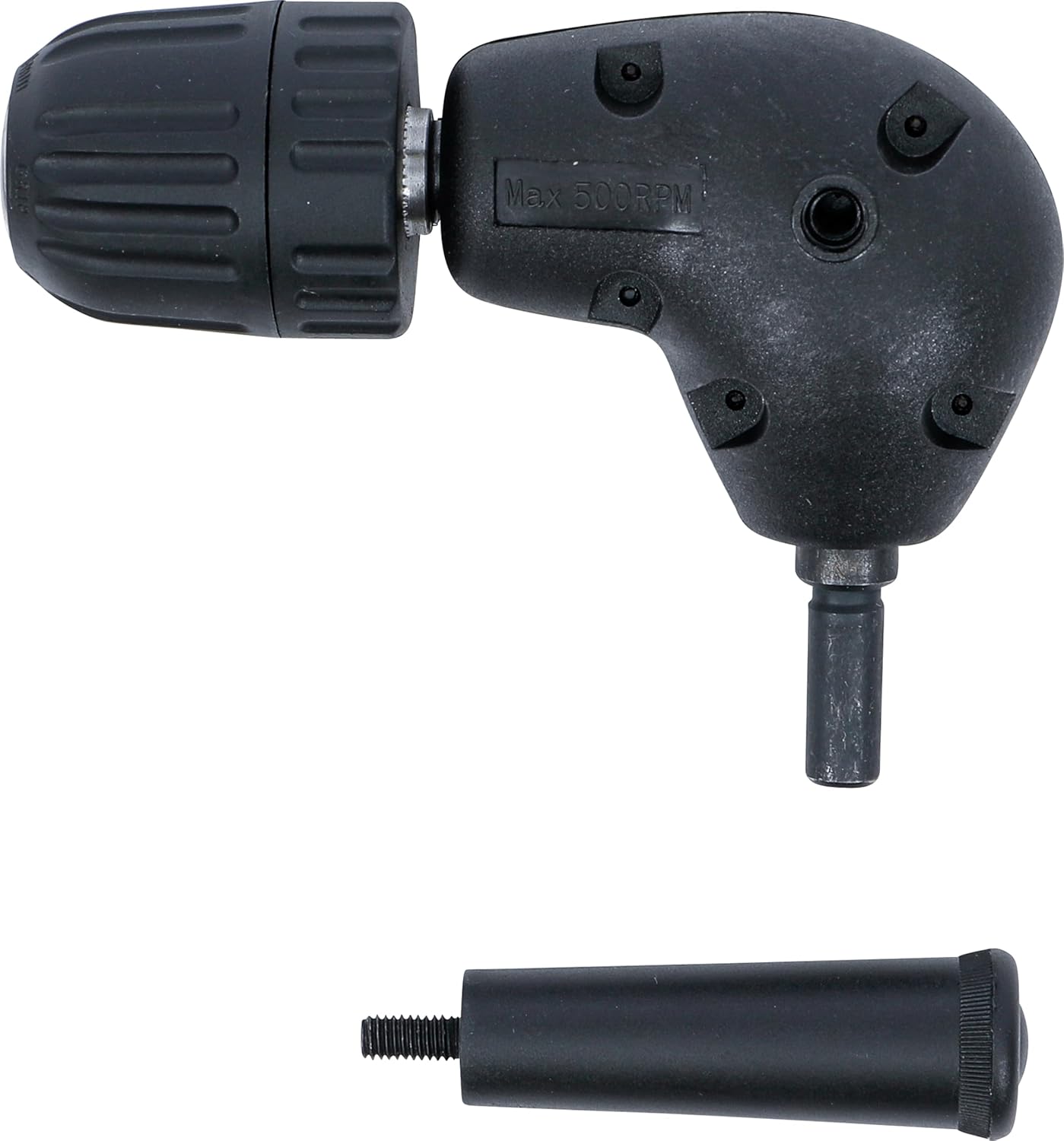 BGS 8621 Right Angle Drill Attachment: Keyless Chuck for Tight Spaces