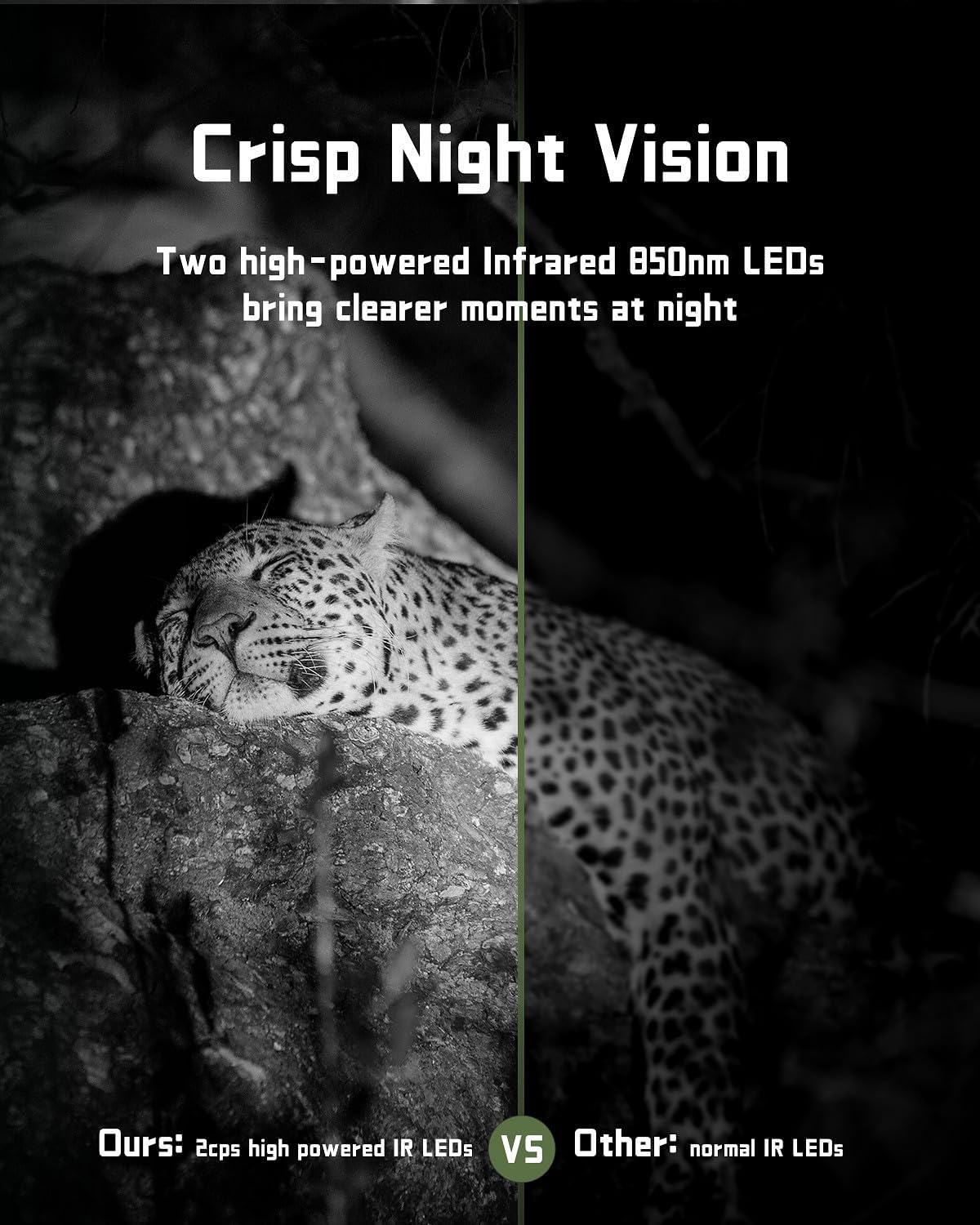 CEYOMUR 4G LTE Cellular Trail Camera: 2K HD Live Feed, Night Vision, Solar Powered