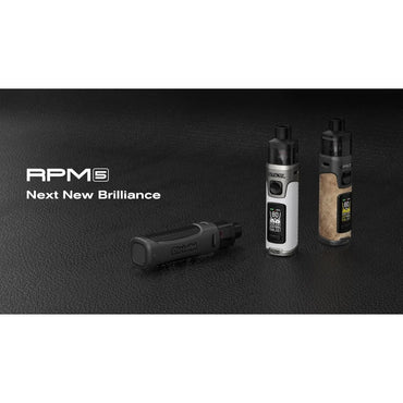 SMOK RPM 5 Black Leather 2ml Pod Kit 2000mAh Battery - Gomix Brands Outlet