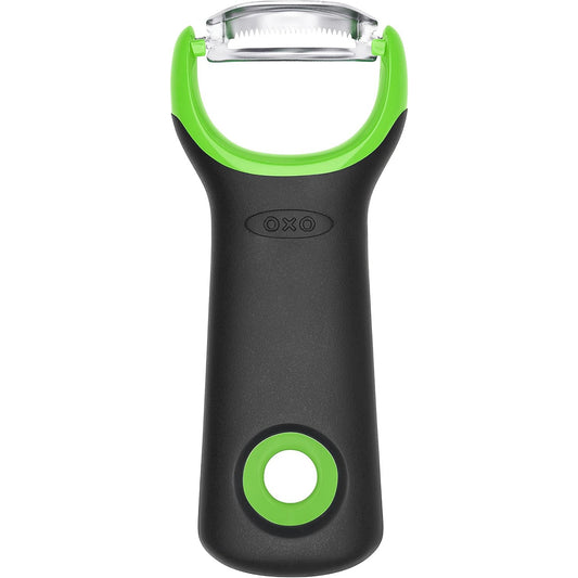 OXO Asparagus Peeler, Stainless Steel, Black