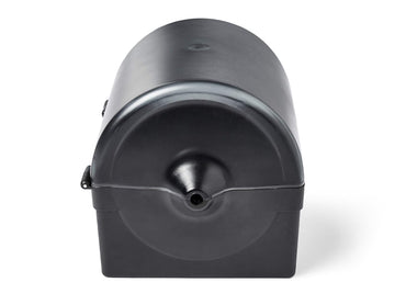 Amazon Basics Center Pull Paper Towel Dispenser, Smoke Semi-Transparent, 28.8L