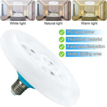 CREATESTAR 30W Round LED Ceiling Light with 3 Color Temperatures - Gomix Brands Outlet