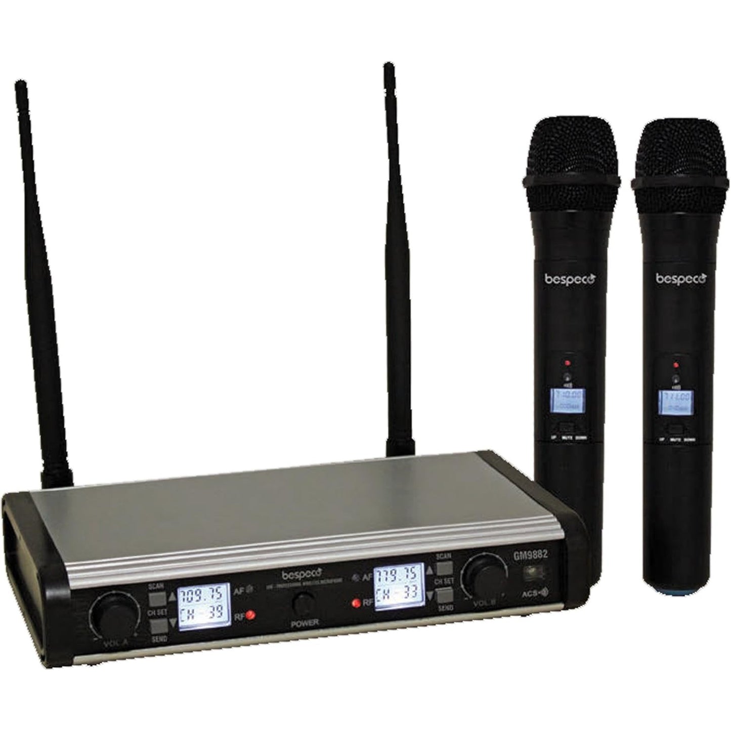Bespeco GM9882 Wireless Microphone System - Crystal Clear Audio