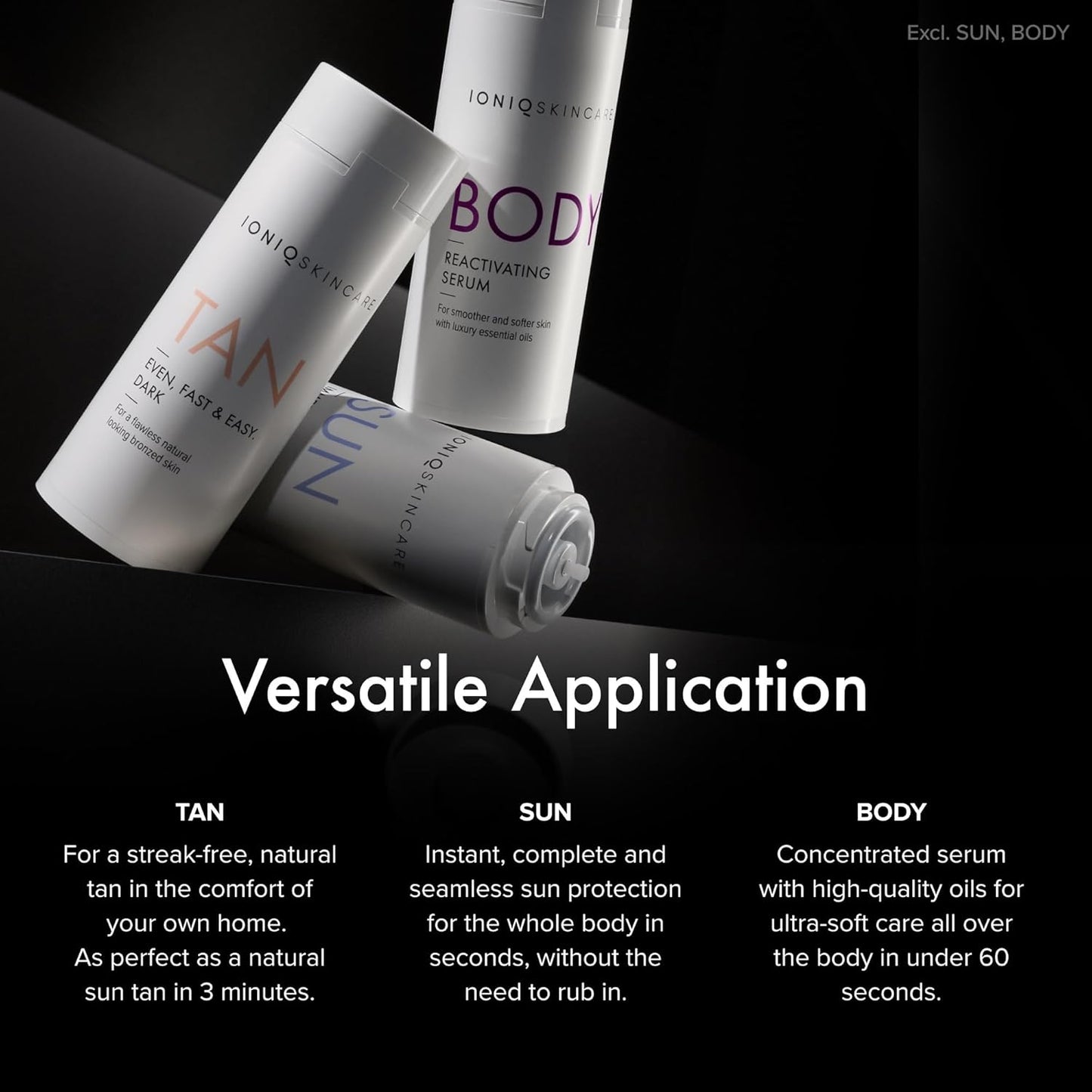 IONIQ Skincare TAN Medium Sprayer Starter Kit with Magnetic Technology