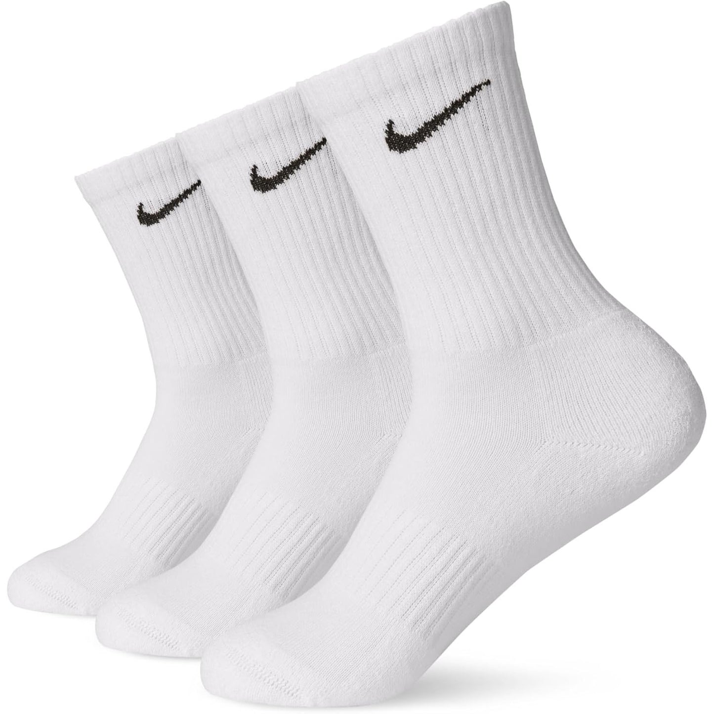 Nike Everyday Lightweight Crew Training Socks – Breathable 3‑Pack for Men