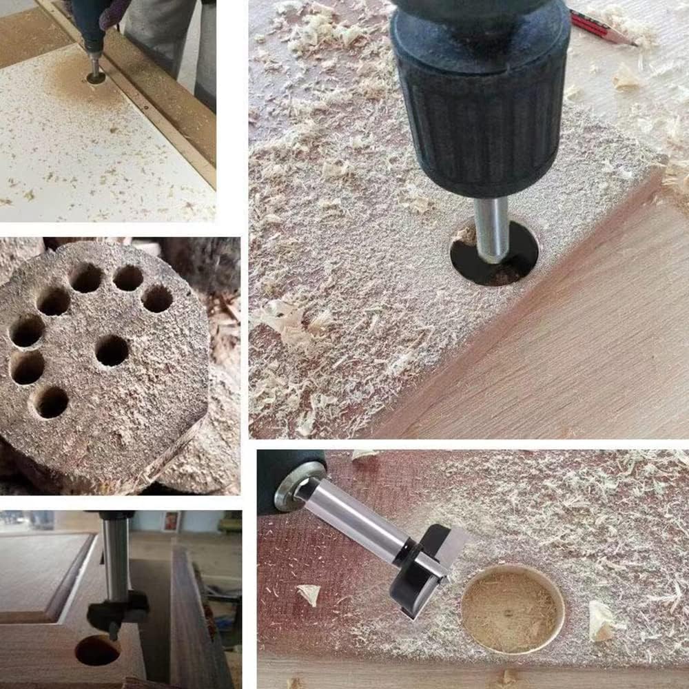 STORMCUBE 20mm 2-Cutter Forstner Drill Bits for Woodworking