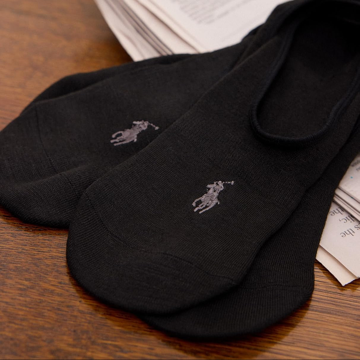 Polo Ralph Lauren Super Soft Dress Liner Socks, 3‑Pair Pack