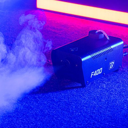 BoomTone DJ F400 400W Compact Smoke Machine with Wired Remote for DJs & Parties