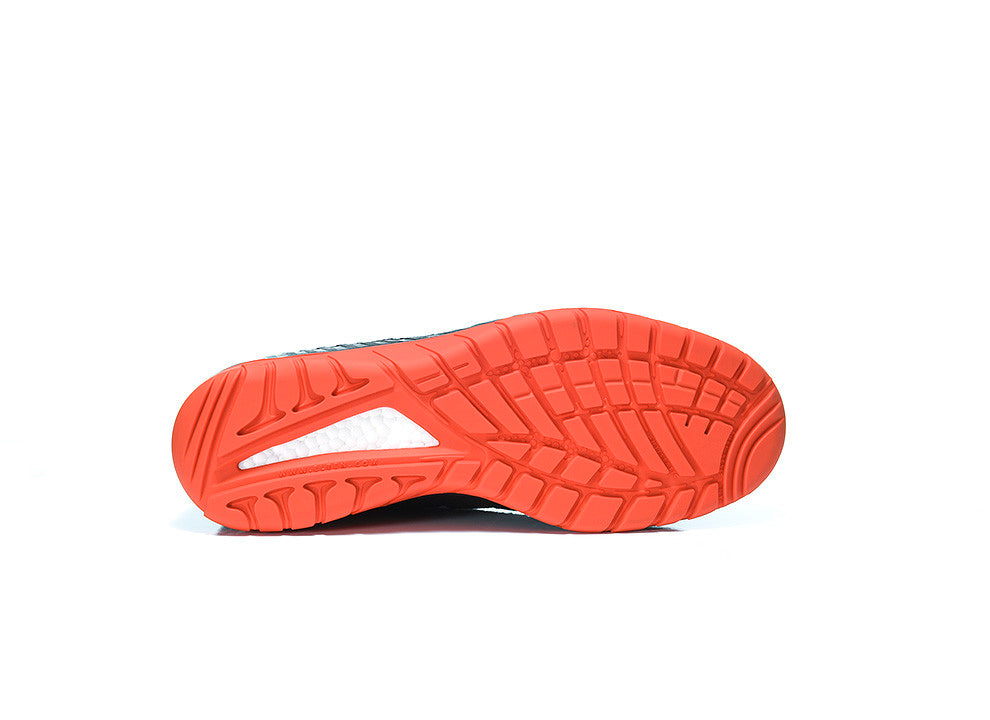 ELTEN MADDOX Black-Red Low ESD S3S Steel Toe Safety Work Shoes