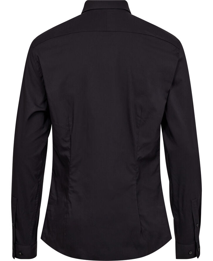 Tiger of Sweden Filbrodie Slim Fit Black Dress Shirt