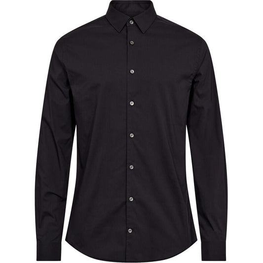 Tiger of Sweden Filbrodie Slim Fit Black Dress Shirt