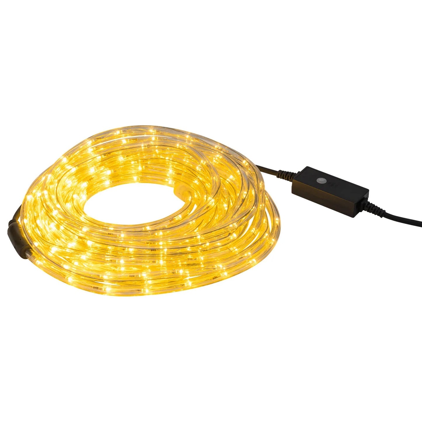 12W Warm White LED Rope Light 10m Flexible 8 Modes