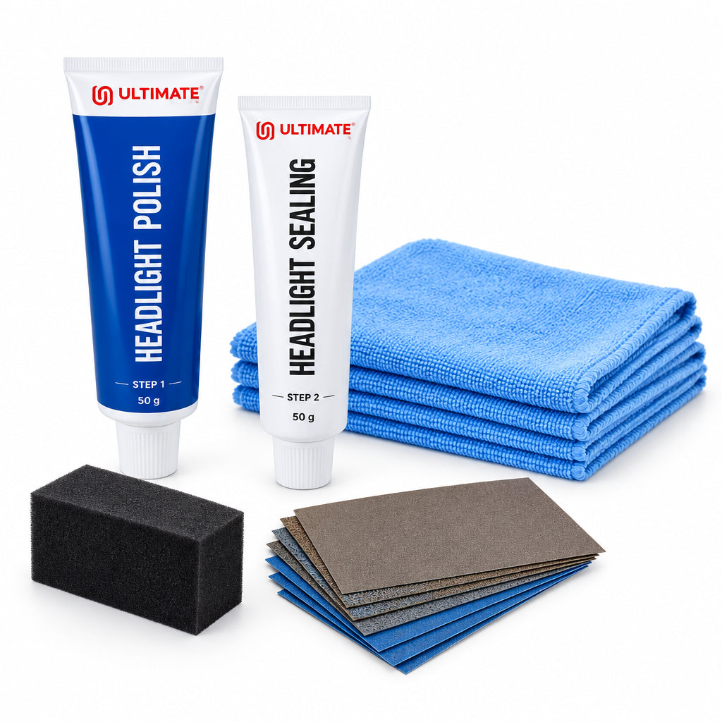 Ultimate Speed Headlight Cleaning Set 19-Piece