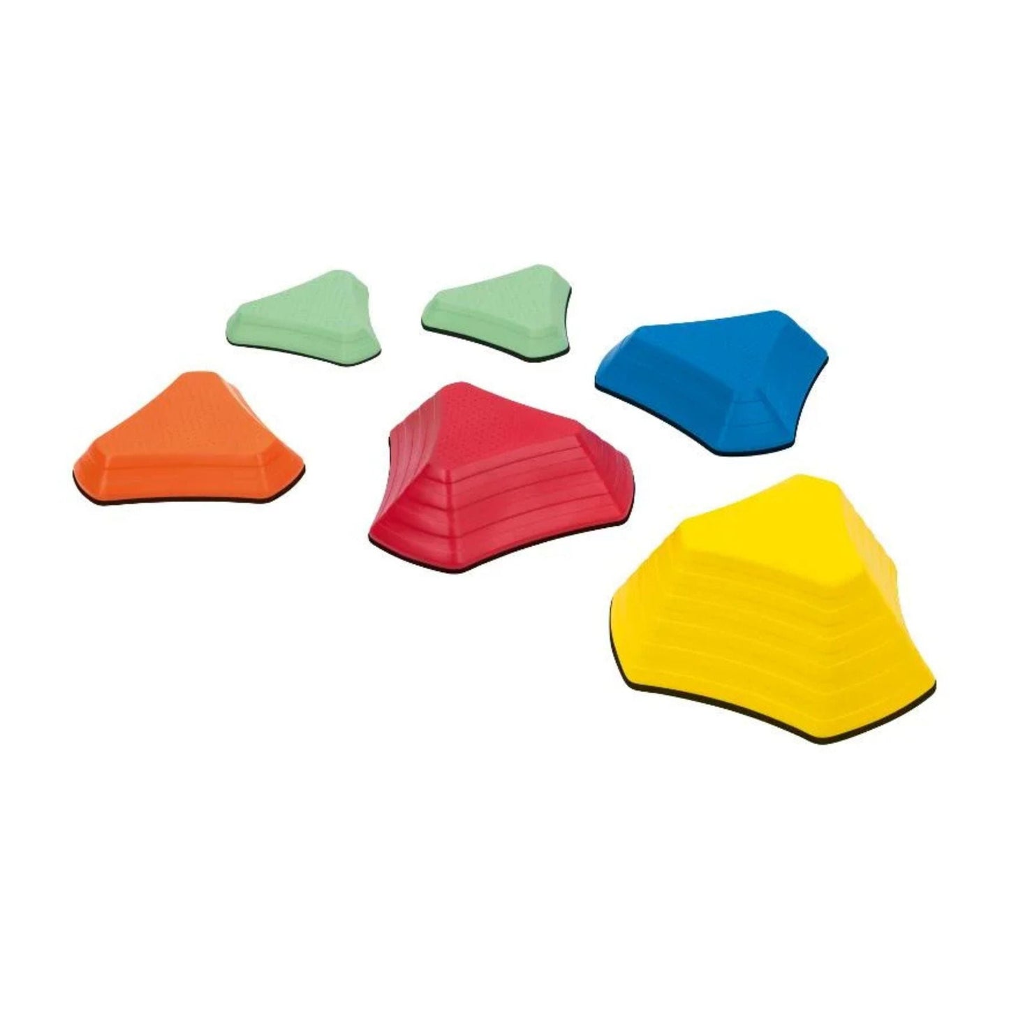 Play Tive Junior Balancing Stones Non‑Slip Rubber Edges 6‑Piece Set