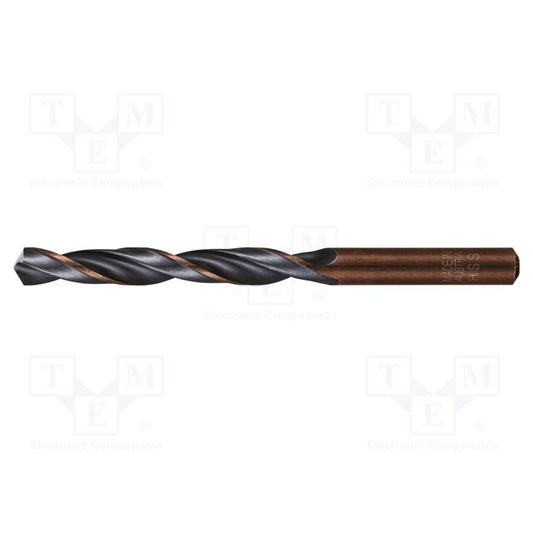 Alpen-Maykestag 9.5mm HSS Metal Drill Bit, 125mm Length, SPRINT MASTER Series