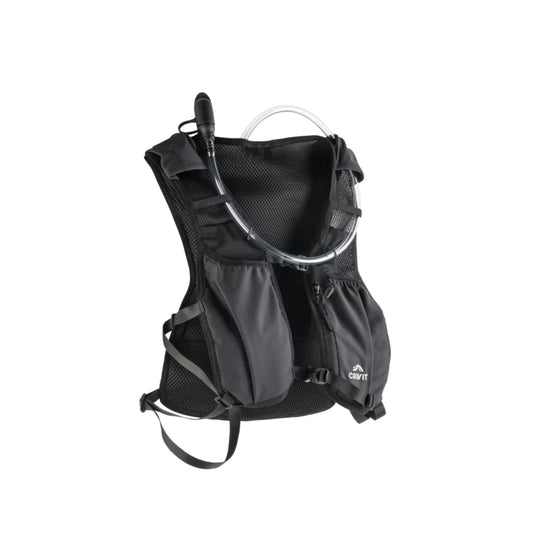 Crivit Running Backpack with 1L Hydration Bladder Black One Size