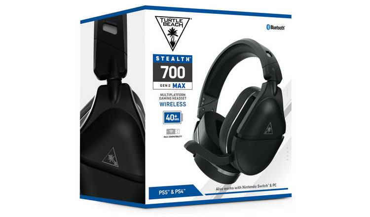 Turtle Beach Stealth 700 Gen 2 MAX Wireless Multiplatform Gaming Headset for PS5, PS4, PC & Switch