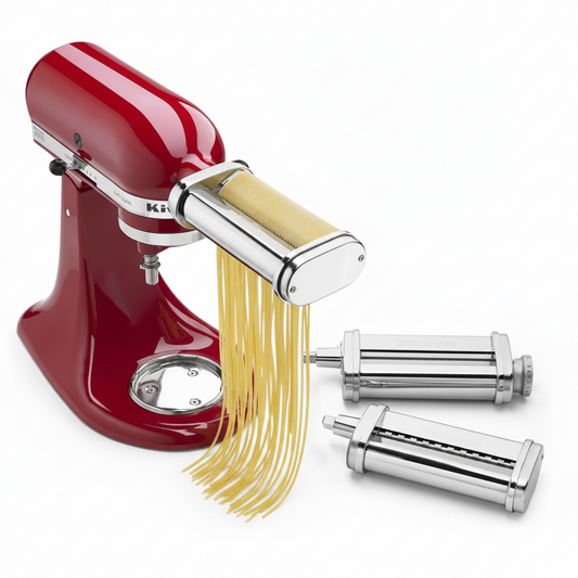 KitchenAid KSMPRA 3-Piece Pasta Roller & Cutter Set for Stand Mixer