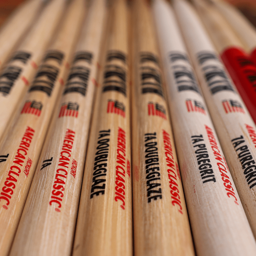 Vic Firth American Classic 7A Wood Tip Drum Sticks - Pair