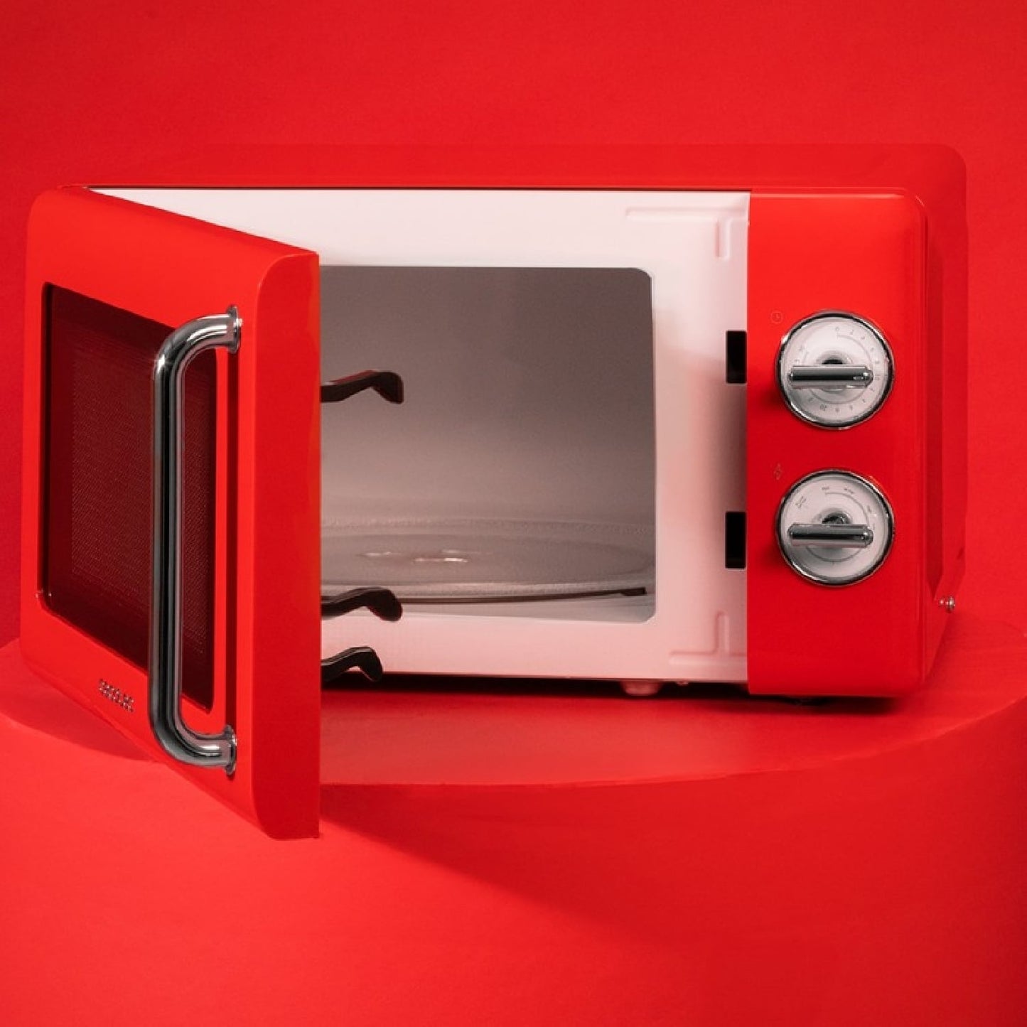 Cecotec Proclean 3010 Retro Microwave 700W 20L Red